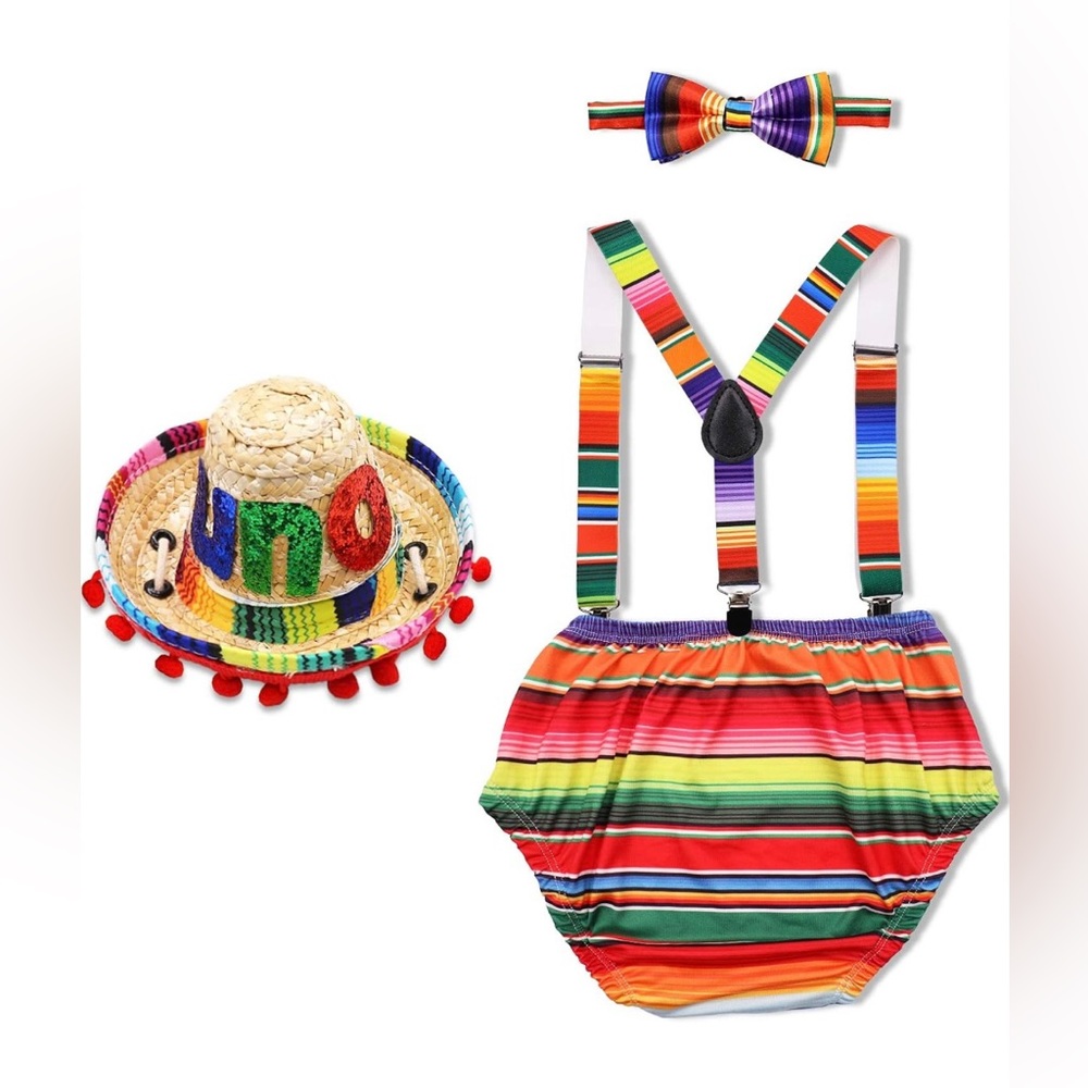 UNO 1st Birthday Cake Smash Outfit